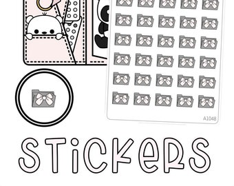 ORGANIZER A1048 | planner stickers, stationery, stickers for diaries, journaling, bullet journal, stickers | Aubriel Boutique