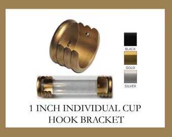 NoNo Bracket - No Drill Curtain Rod Bracket Attachment for Inside