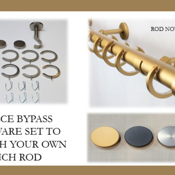 Curtain Hardware Etsy