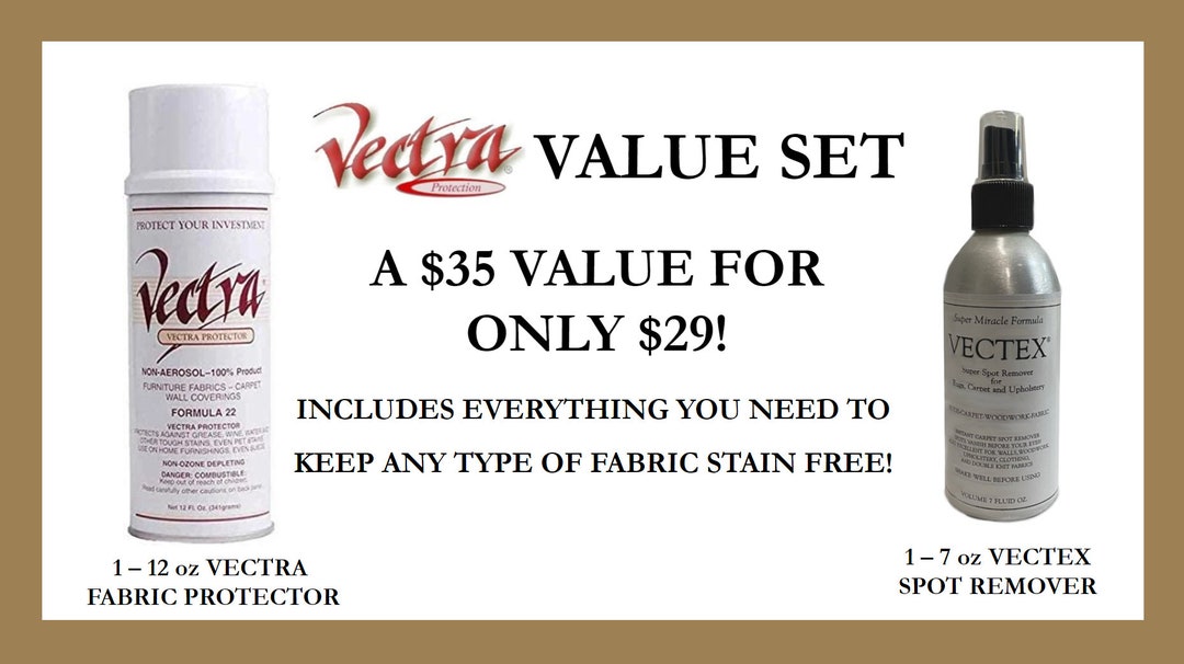 NEW Vectra/vectex Value Set 12 Oz Vectra Apparel Protector Etsy