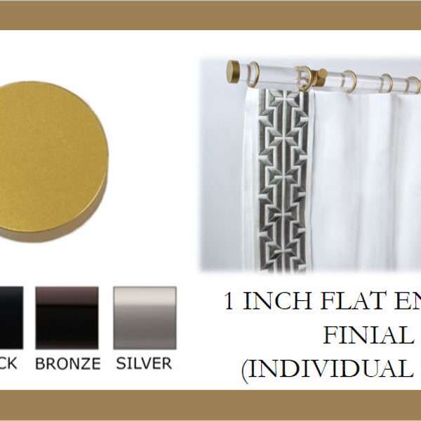 Drapery Rod Finials Etsy