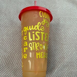 Customized Color changing Tumbler