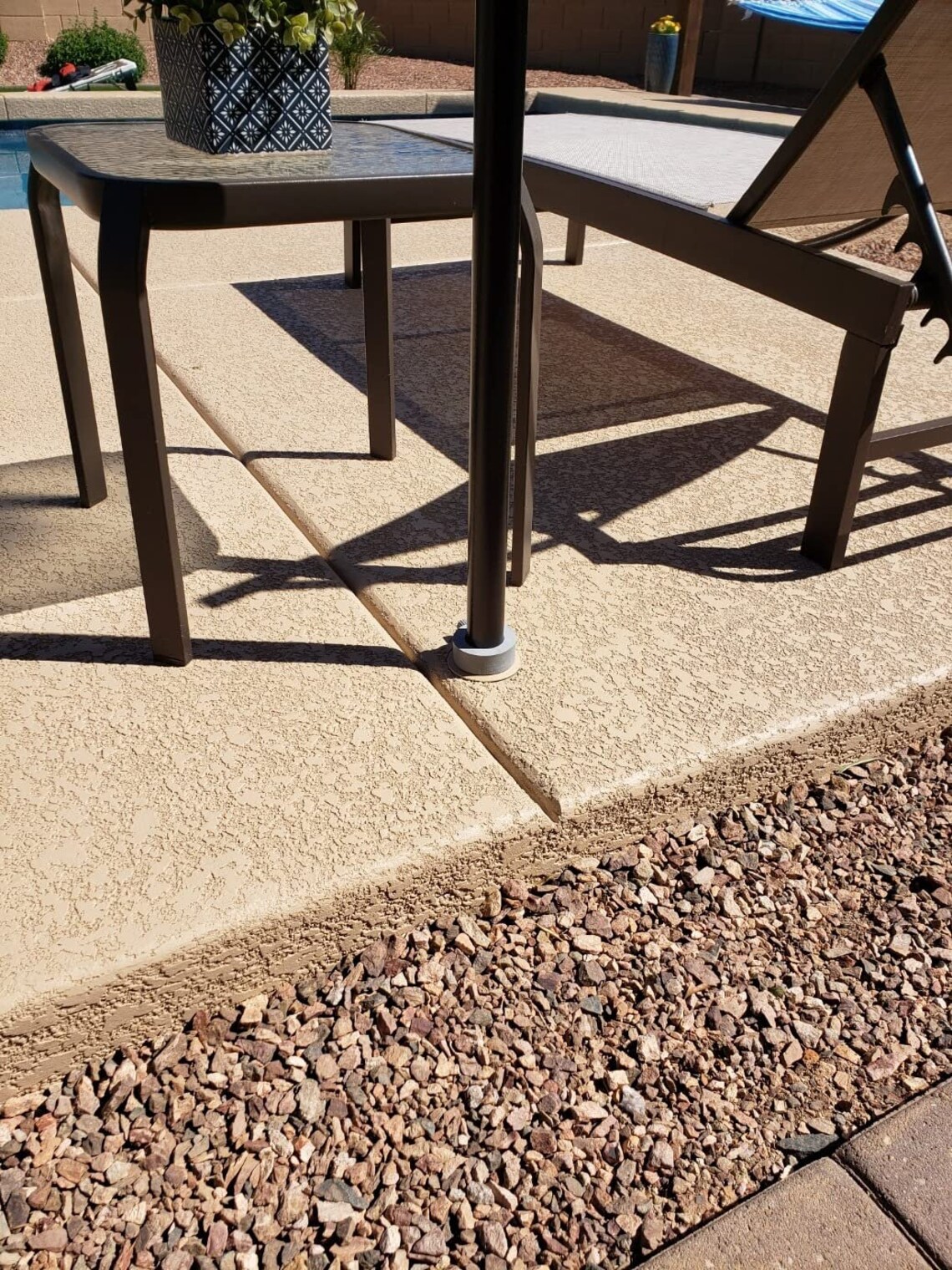 Pool Umbrella Sleeve Stabilizer Adapter for Baja Pool Decks Etsy