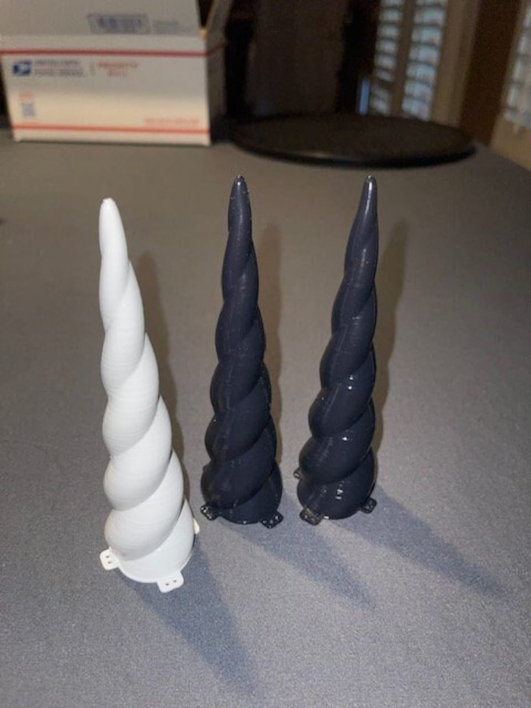 Unicorn Horn 3D Printed 5.5" - Etsy