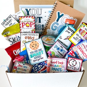 Testing Care Package, College Exam Cram Box, You got this Box, Snack box for college Students, High School exam box