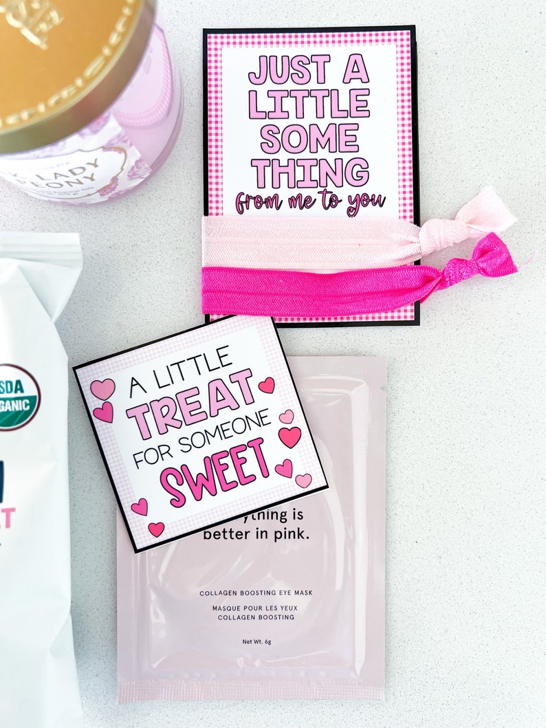 Tickled Pink Care Package: Personalized Tumbler, Candle & Snacks - Etsy