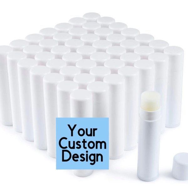 Custom Lip Balm labels ONLY- Lip Balm NOT INCLUDED- Wedding, Baby, Bridal Shower, Bachelorette, Birthday, Business, Logo