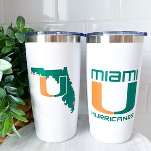 Miami hurricanes store yeti cup