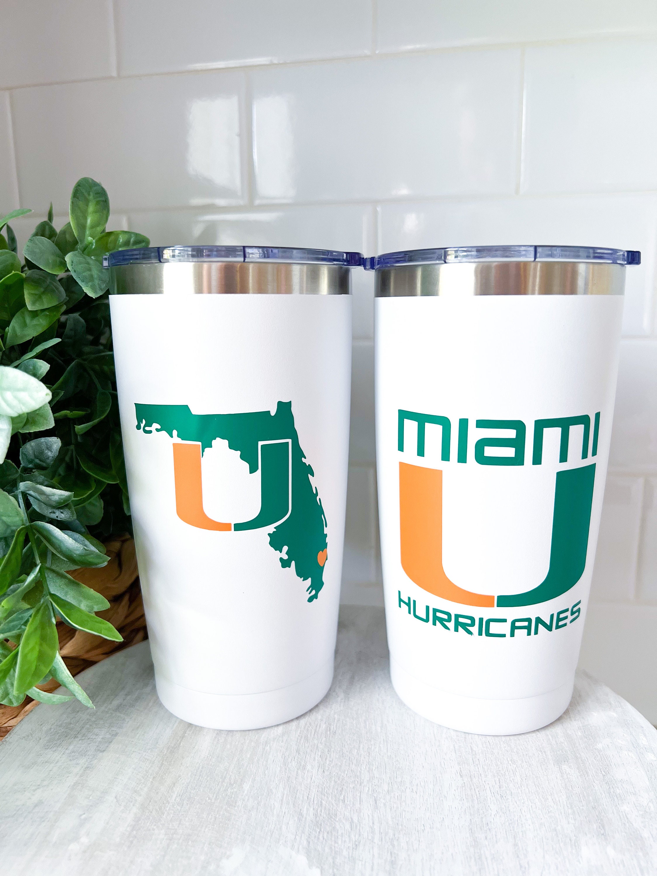 Yeti Miami Univ. Block M Logo 24oz Mug, White