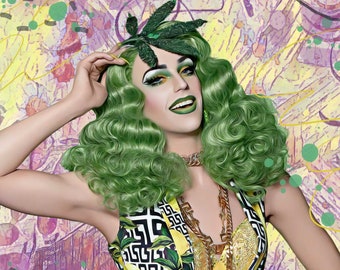 Laganja Estranja fine art print - Drag queen art - Laganja drag queen portrait - pop art - Drag Race
