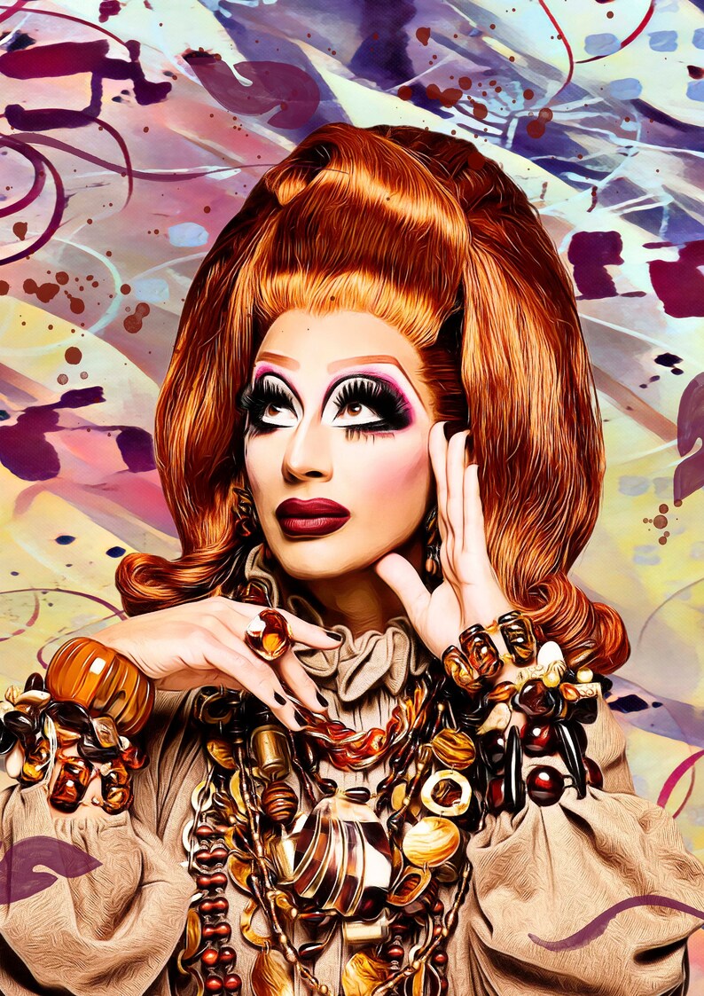 Bianca Del Rio Fine Art Print - Drag Queen Art - Bianca Del Rio Drag ...