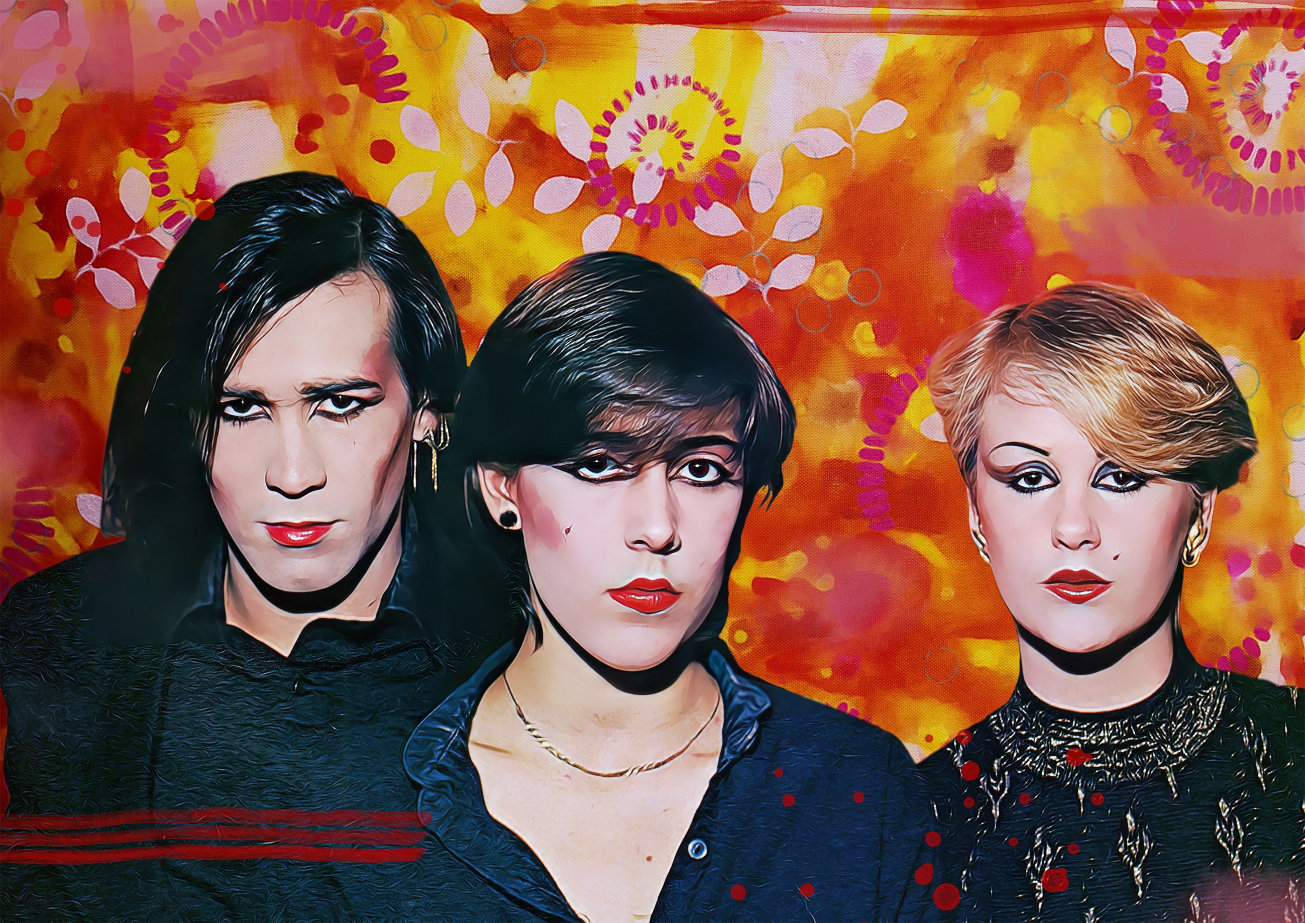 The Human League Fine Art Print Pop Art Human League Portrait Phil