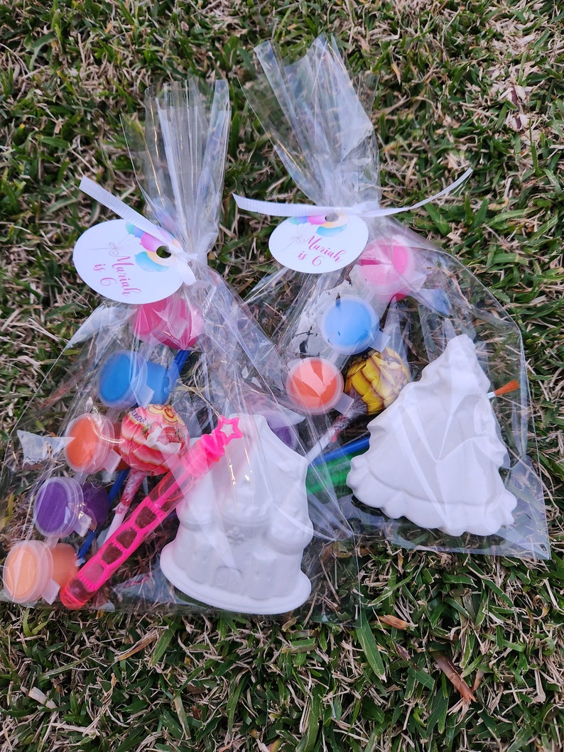 Party Favours Ready to Paint Your Own Plaster Painting Party Etsy