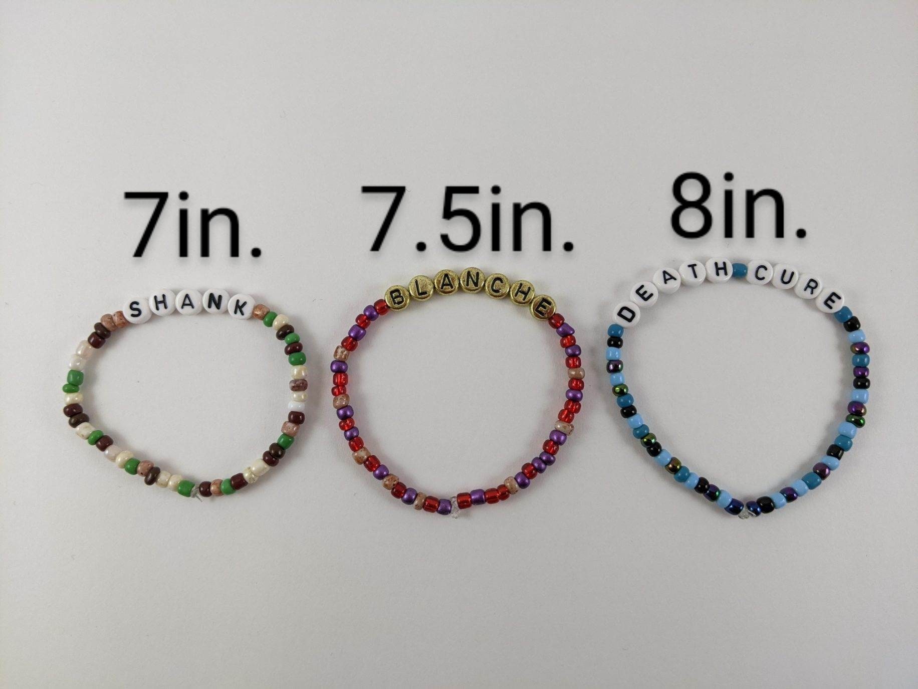 Glader Slang Seed Bead Bracelet Set Etsy