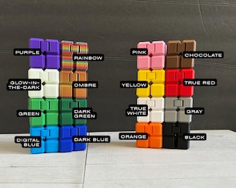 Infinity Cube Fidget Toy: ADHD, Christmas, stocking, teen, boy, girl, man, woman