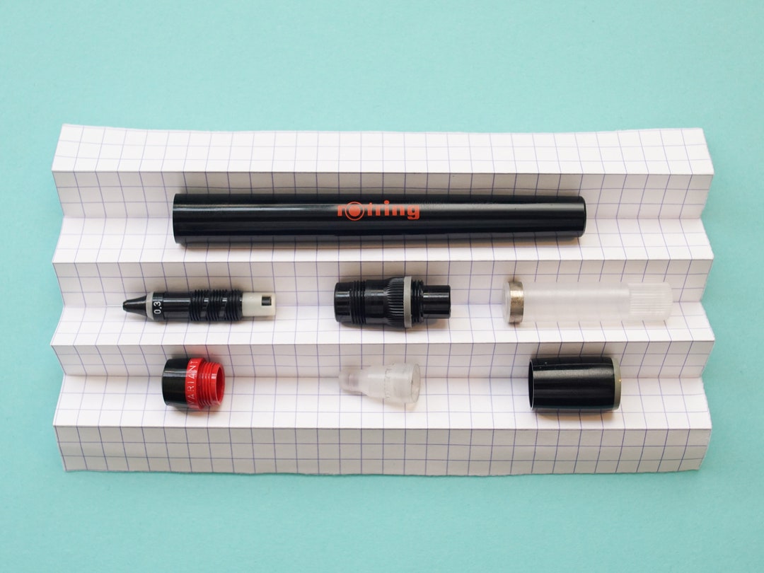 Refurbished Rotring Variant Technical Drawing Pen 0.3 New Old Etsy UK