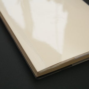 Midori MD Notebook Clear Cover - A5 - MD Paper Made In Japan