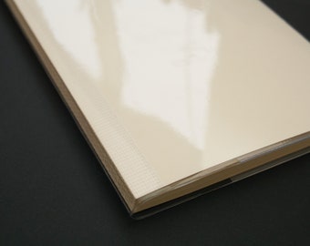 Midori MD Notebook Clear Cover - A5 - MD Paper Made In Japan