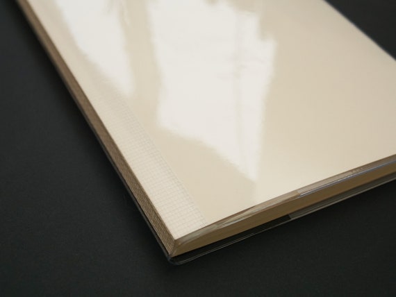 Midori MD Notebook Clear Cover - A5 - MD Paper Made In Japan