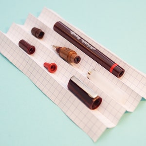Refurbished Rotring 2000 Isograph Technical Drawing Pen 0.50
