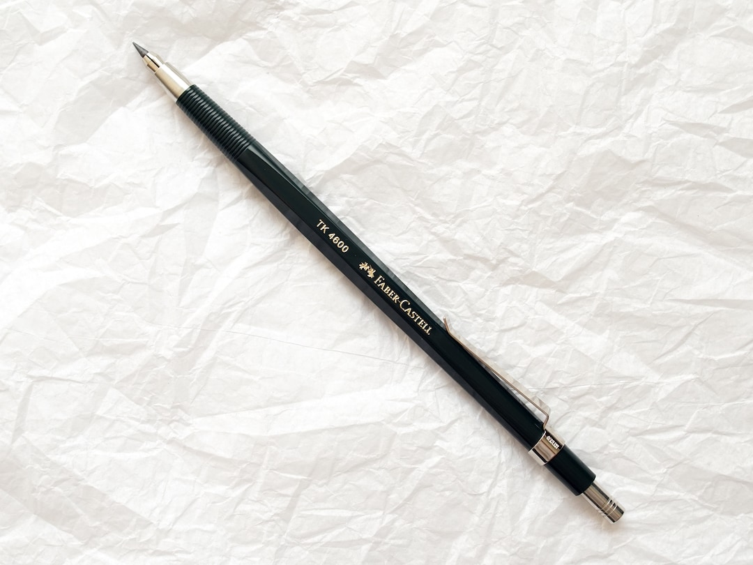 筆記具 A.W.FABER-CASTELL DATAGRAPH 9587 Faber Castell TK 4600 Clutch Pencil 2mm Leadholder Lead Sharpener