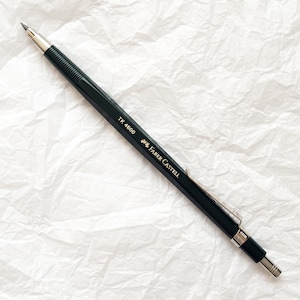 Faber Castell TK 4600 Clutch Pencil 2mm Leadholder Lead Sharpener in Push-button