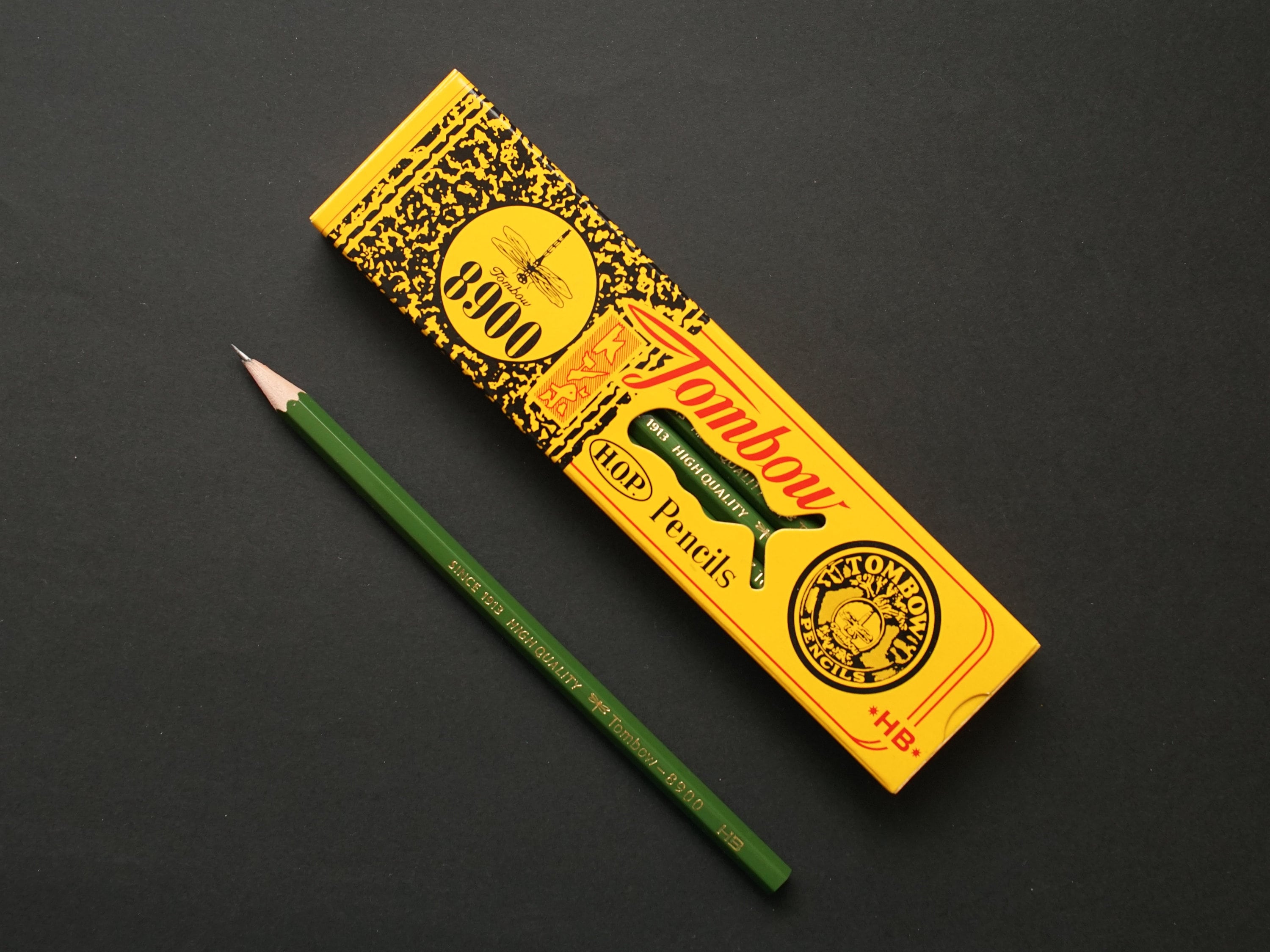 16 VINTAGE PENCILS: TOMBOW PENCIL CO., LTD +BOX - MADE IN JAPAN