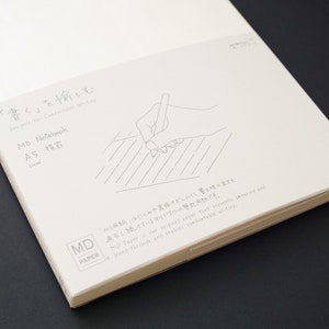 Midori MD Notebook - A5 - Lined - MD Paper Stitched Binding Made In Japan