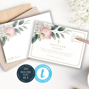 Prayers for Baby Keepsake Cards | Baptism Keepsake | Baby Shower Gift | Encouragement Cards | Baby Dedication | Christian Gifts | 220