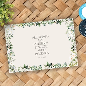 Cartes bibliques modifiables | Cartes mémoire de versets bibliques | Journal indésirable | Cartes de promesse | Encouragements | Cadeaux chrétiens | Tableau de prière | SC106