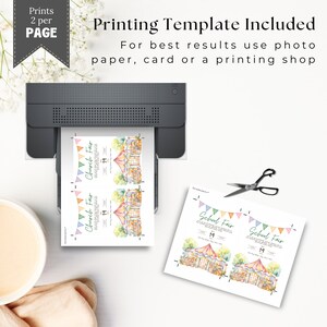 Spring Fair Editable Template | Church Fair Flyer | School Fair PTA ...