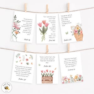 Mom to Be Bibel Vers Karten - Ermutigende Schriftkarten für die Schwangerschaft - Babyparty Geschenk - Schrift Affirmation - Christliche Geschenke