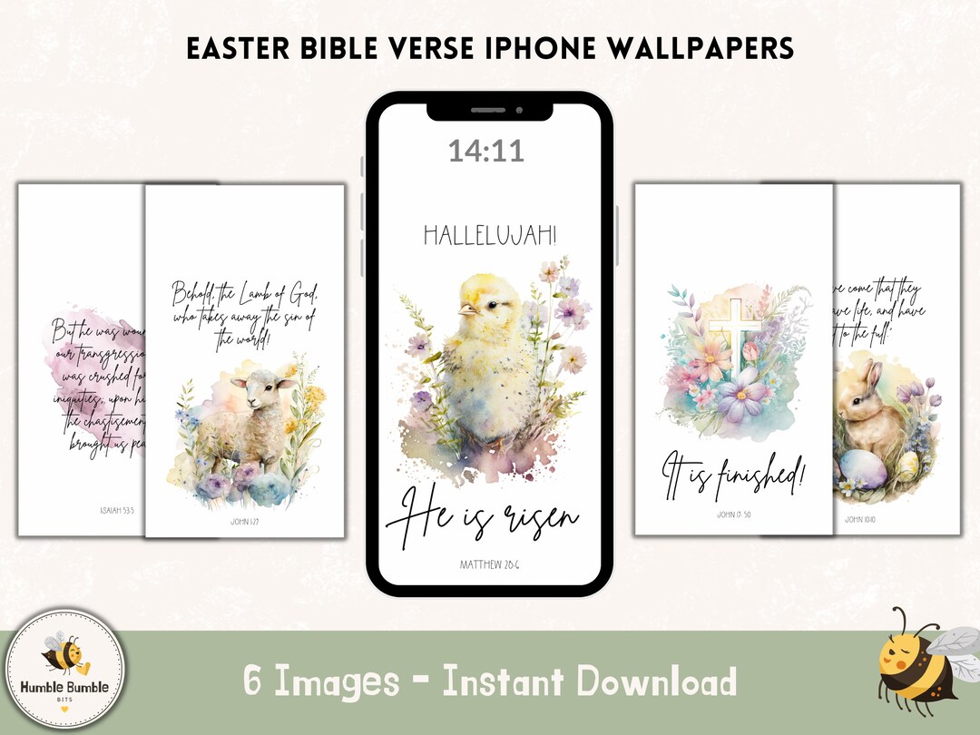 Easter Bible Verses | iPhone Wallpaper | Easter Scripture | Christian ...