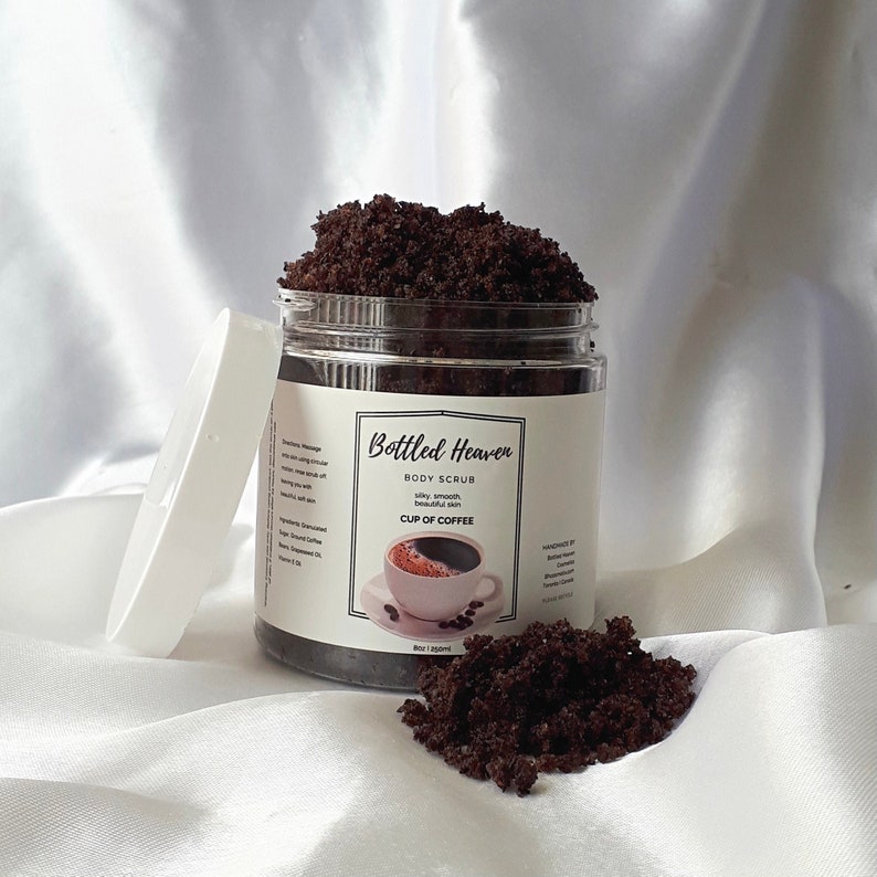 Handmade Natural Coffee Body Scrub Etsy