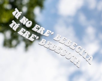 Bebesota Bad Bunny Mirror Decal