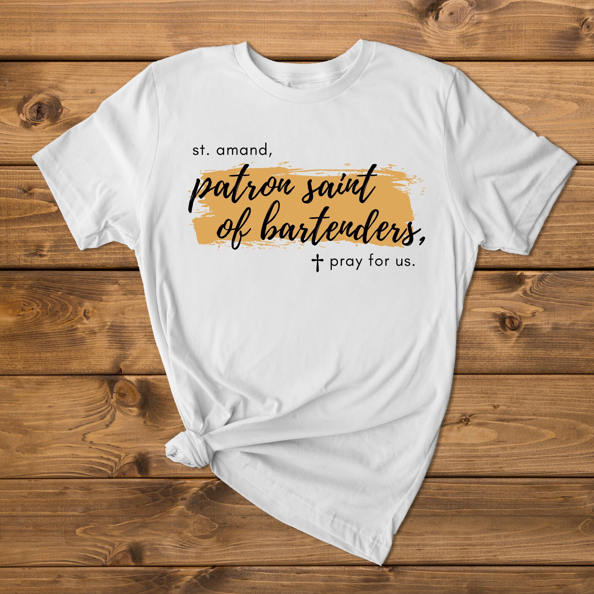 Patron Saint of Bartenders St. Amand Bartenders Unisex Etsy