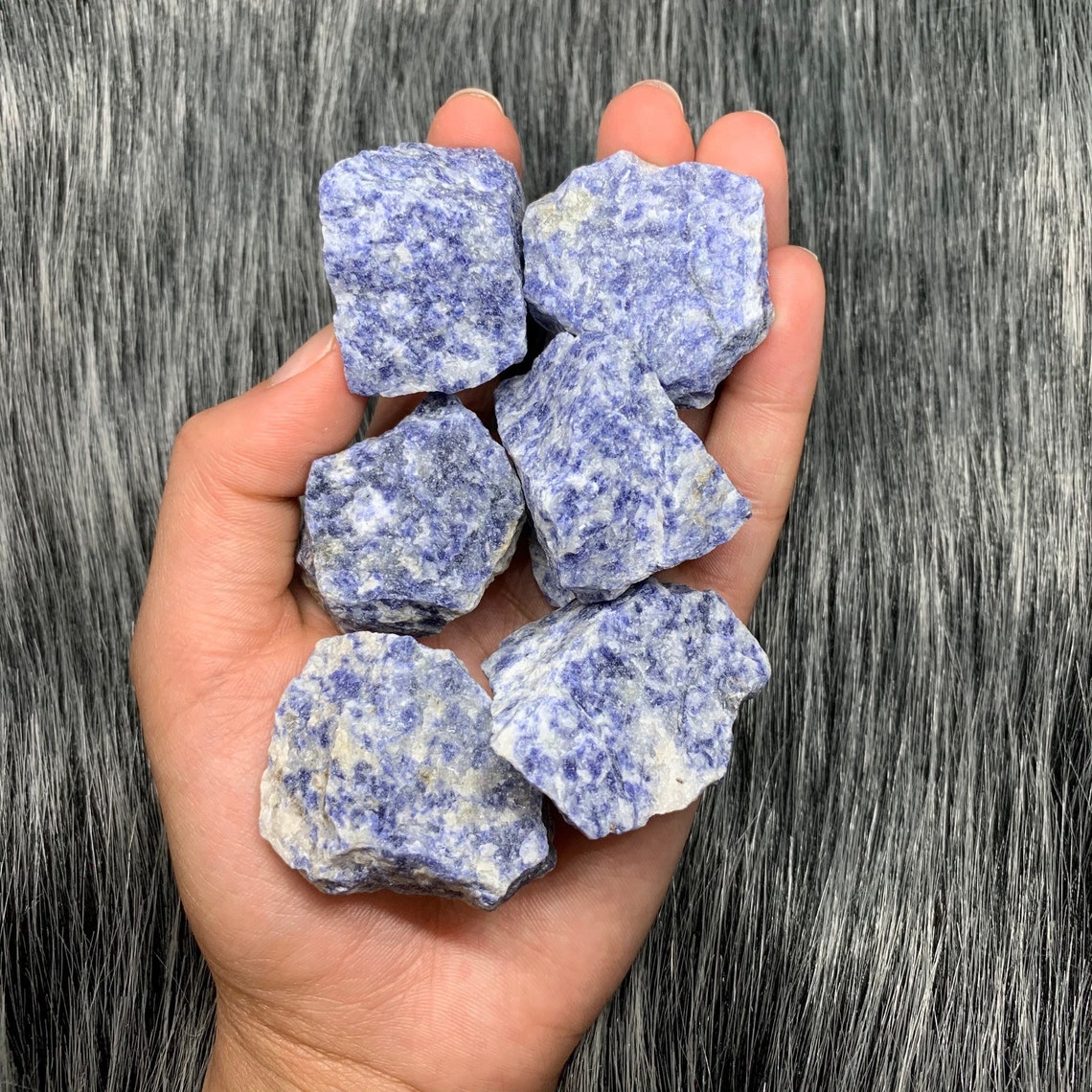 Natural Sodalite Rough Sodalite Crystals Raw crystals | Etsy