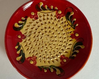 Glazed Ceramic Grater Dish