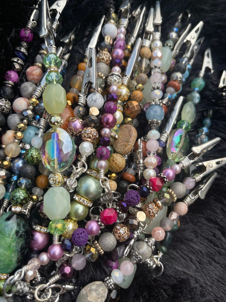 Crystal Bracelet Helper / ATM Card Holder Handmade Helping Etsy