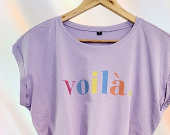 Voilà Shirt Statement Shirt French Shirt Premium Shirt Modern