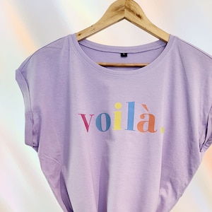 Voilà Shirt Statement Shirt French Shirt Premium Shirt Modern