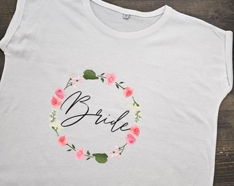 Bride / JGA-Tshirt / Hochzeit