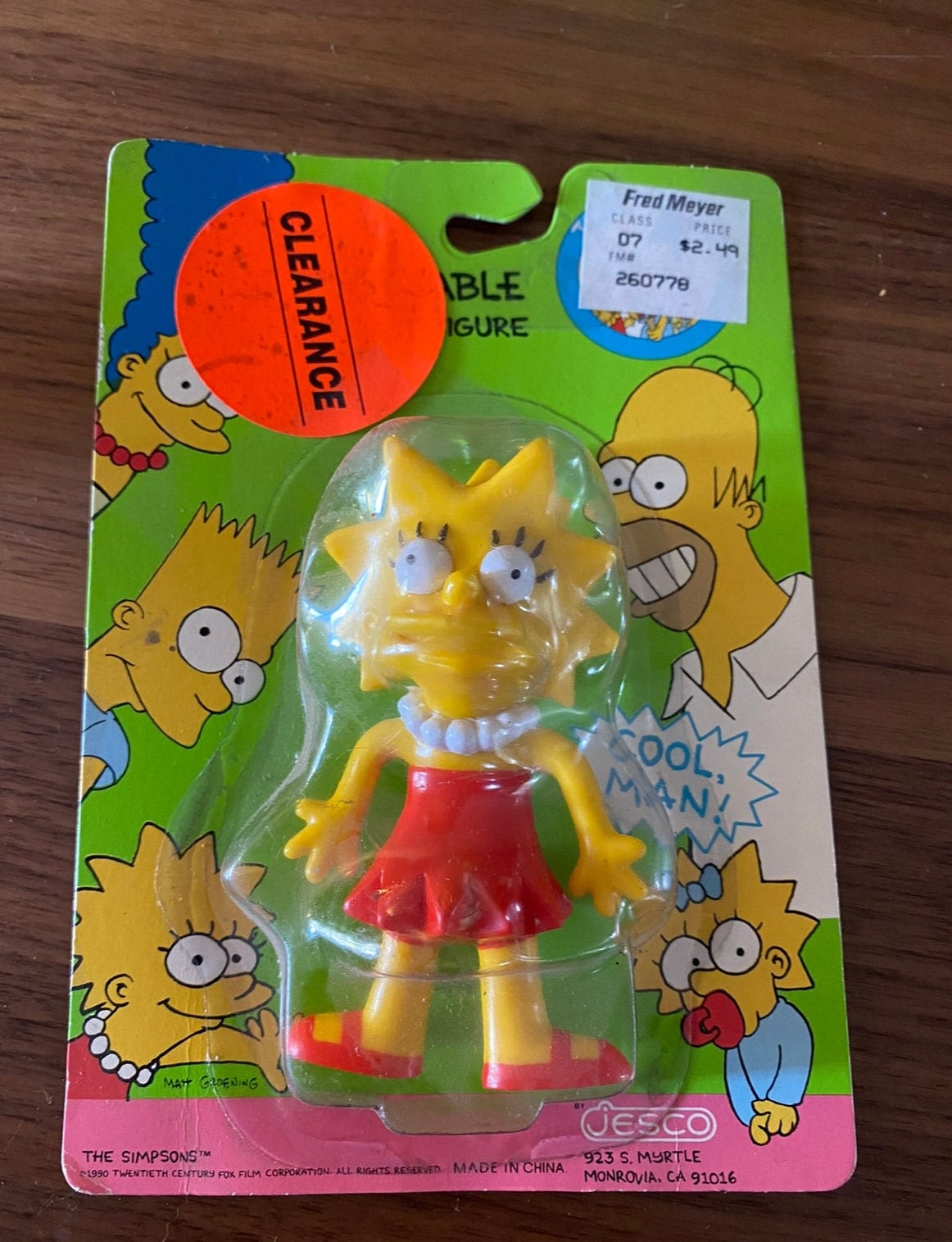 The Simpson's Bendable Action Figure - Etsy
