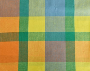 wunderschöne farbenfrohe Jaquard Tischdecke mit gewebtem Karo , aus einer reinen Baumwolle in verschiedenen Massen,multiclour tablecloth