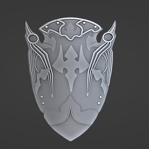 Modèle 3D de Final Fantasy XIV Holy Shield pour l'impression