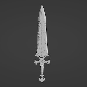 Final Fantasy XIV Curtana Sword 3D Model for printing