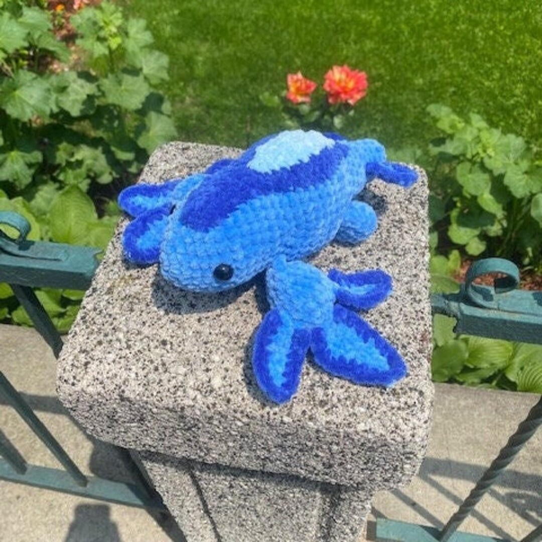 Blue Water Dragon glaucus Atlanticus Crochet Pattern - Etsy