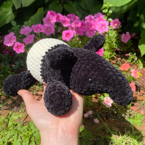 Tapir Crochet Pattern, Amigurumi Tapir Pattern, Easy Crochet Pattern, Crochet Animals, Crochet Plushie Pattern, PDF Crochet Pattern