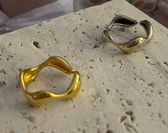 Open Ring | Simple Open Ring | Chic Gold Open Ring | Silver Open Ring | Gift for Her