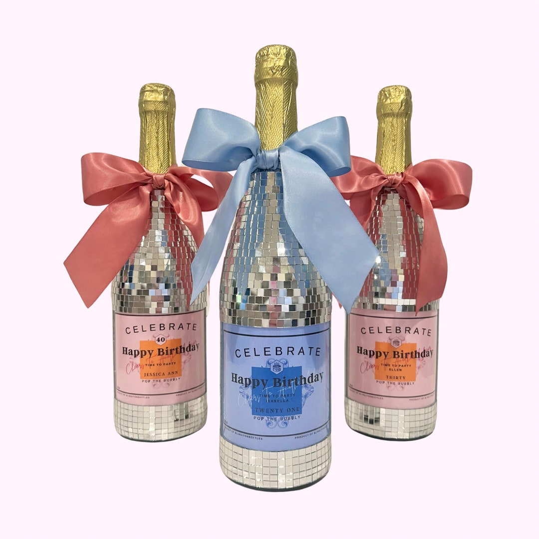 20+ Champagne Bottle Birthday Cake